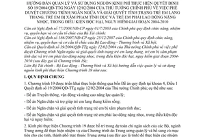 Thông tư liên tịch 86/2008/TTLT-BTC-BLĐTBXH hướng dẫn quản lý và sử dụng nguồn kinh phí thực hiện QĐ 19/2004/QĐ-TTg