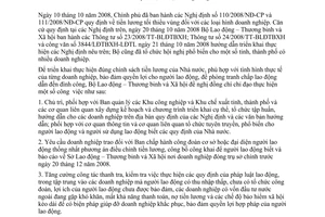 Công văn  4329/LĐTBXH-LĐTL triển khai thực hiện các NĐ của CP về tiền lương tối thiểu