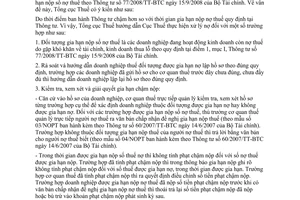 Công văn  4132/TCT-QLN hướng dẫn  gia hạn nộp nợ thuế