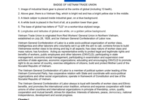Charter of Vietnam Trade Union dated November 05, 2008