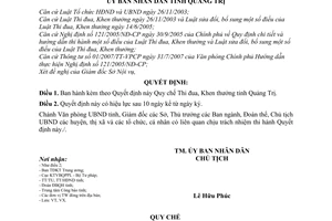 Quyết định 36/2008/QĐ-UBND Quy chế Thi đua, Khen thưởng