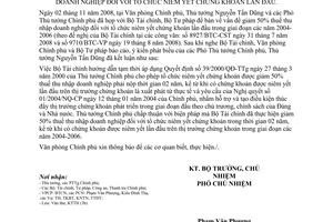 Thông báo 318/TB-VPCP kết luận Thủ tướng Chính phủ giảm thuế thu nhập doanh nghiệp tổ chức niêm yết chứng khoán lần đầu