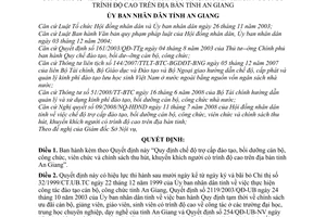 Quyết định 42/2008/QĐ-UBND Quy định trợ cấp đào tạo, bồi dưỡng cán bộ, công chức, viên chức và chính sách thu hút, khuyến khích trình độ cao, An Giang