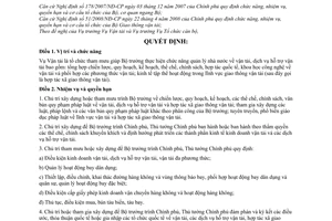 Quyết định 3567/QĐ-BGTVT quy định chức năng, nhiệm vụ, quyền hạn và cơ cấu tổ chức của Vụ Vận tải