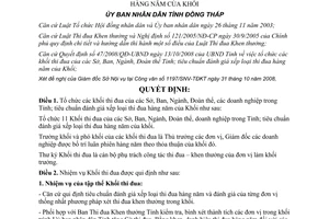 Quyết định 52/2008/QĐ-UBND khối thi đua Sở Ban Ngành Đoàn thể doanh nghiệp Đồng Tháp