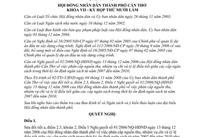 Nghị quyết 19/2008/NQ-HĐND phân cấp quản lý đầu tư xây dựng