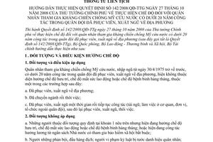 Thông tư liên tịch 144/2008/TTLT-BQP-BLĐTBXH-BTC thực hiện chế độ đối với quân nhân tham gia kháng chiến chống Mỹ cứu nước có dưới 20 năm công tác