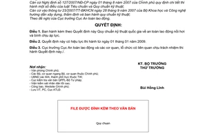 Quyết định 64/2008/QĐ-BLĐTBXH Quy chuẩn kỹ thuật quốc gia an toàn lao động nồi hơi và bình chịu áp lực
