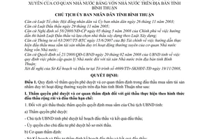 Quyết định 3276/QĐ-UBND thẩm quyền phê duyệt cơ quan thẩm quyền