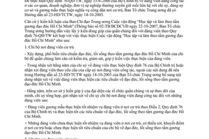 Công văn 5147-CV/BTCTW 2014 lấy ý kiến đóng góp đảng viên thực hiện 76-QĐ/TW