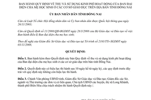 Quyết định 84/2008/QĐ-UBND thu sử dụng kinh phí hoạt động Ban đại diện cha mẹ học sinh
