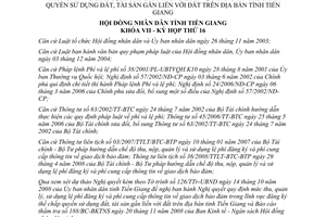 Nghị quyết 184/2008/NQ-HĐND lệ phí đăng ký và phí cung cấp thông tin