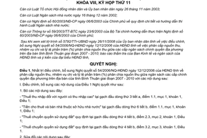 Nghị quyết 76/2008/NQ-HĐND điều chỉnh phân cấp thu chi tỷ lệ chia ngân sách Bình Thuận 2007-2010