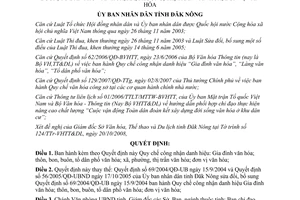 Quyết định 36/2008/QĐ-UB Quy chế công nhận danh hiệu Gia đình văn hóa Đắk Nông