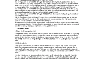 Thông tư 120/2008/TT-BTC thanh toán, quyết toán vốn đầu tư dự án xây dựng cơ quan đại diện Việt Nam ở nước ngoài