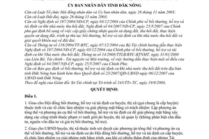 Quyết định 37/2008/QĐ-UBND lập, thẩm định phê duyệt phương án bồi thường