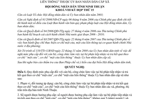 Nghị quyết 27/2008/NQ-HĐND phụ cấp cán bộ bộ phận một cửa Ninh Thuận