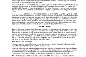 Nghị quyết 15/2008/NQ-HĐND phân cấp nguồn thu nhiệm vụ chi giữa cấp ngân sách