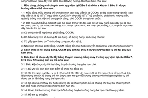 Hướng dẫn 1172/CĐS-TCCB thực hiện Quyết định 19/2008/QĐ-BGTVT