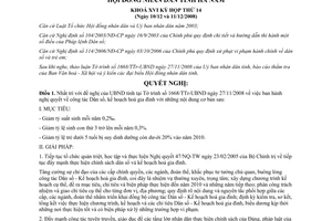 Nghị quyết 12/2008/NQ-HĐND công tác Dân số Kế hoạch hoá gia đình Hà Nam