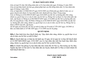 Quyết định 34/2008/QĐ-UBND chức năng, nhiệm vụ, quyền hạn và cơ cấu tổ chức