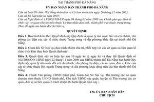 Quyết định 54/2008/QĐ-UBND Quản lý nhà nước chi nhánh, văn phòng đại diện