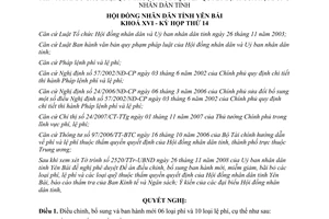 Nghị quyết 41/2008/NQ-HĐND điều chỉnh, ban hành mới, miễm giảm phí, lệ phí