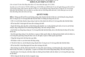 Nghị quyết 22/2008/NQ-HĐND hỗ trợ cán bộ tăng cường luân chuyển thu hút cán bộ