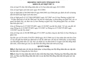 Nghị quyết 18/2008/NQ-HĐND chế độ định mức chi tiêu tài chính