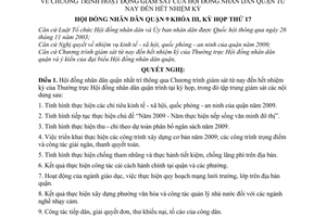 Nghị quyết 49/2008/NQ-HĐND chương trình hoạt động giám sát của Hội đồng nhân dân quận từ nay đến hết nhiệm kỳ quận 9
