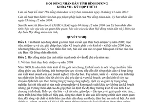 Nghị quyết 31/2008/NQ-HĐND7 Kế hoạch phát triển kinh tế xã hội 2009 Bình Dương