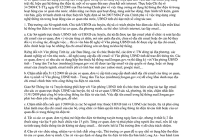 Chỉ thị 21/CT-UBND  sử dụng thư điện tử trong hoạt động cơ quan nhà nước