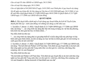 Quyết định 3422/QĐ-UBND 2008 điều chỉnh nội dung Khu du lịch hồ Tuyền Lâm Đà Lạt Lâm Đồng