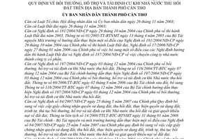 Quyết định 102/2008/QĐ-UBND sửa đổi Quyết định 91/2008/QĐ-UBND