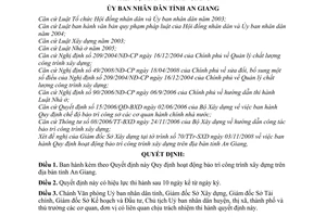 Quyết định 49/2008/QĐ-UBND quy định hoạt động bảo trì công trình xây dựng trên địa bàn tỉnh An Giang