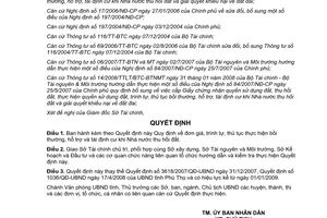 Quyết định 3990/2008/QĐ-UBND đơn giá, trình tự, thủ tục thực hiện bồi thường, hỗ trợ tái định cư khi nhà nước thu hồi đất