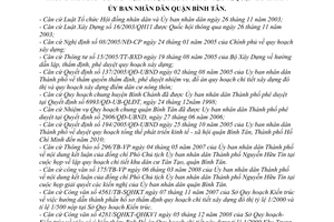 Quyết định 19457/QĐ-UBND phê duyệt Đồ án quy hoạch chi tiết xây dựng đô thị tỷ lệ 1/2000 Khu trung tâm dân cư Tân Tạo thuộc phường Tân Tạo A,