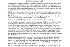 Nghị quyết 33/2008/NQ-CP thực hiện thí điểm thủ tục hành chính trong đầu tư dự án khu đô thị mới,khu nhà ở, hạ tầng kỹ thuật khu công nghiệp