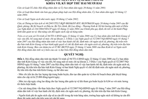 Nghị quyết 57/2008/NQ-HĐND điều chỉnh chế độ định mức chi ngân sách xã phường