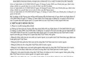 Thông tư liên tịch 11/2008/TTLT-BTP-BNG  đăng ký và quản lý hộ tịch tại các cơ quan đại diện ngoại giao, cơ quan lãnh sự của Việt Nam ở nước ngoài