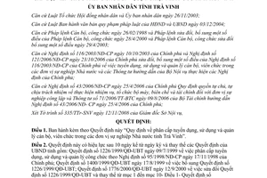 Quyết định 20/2008/QĐ-UBND phân cấp tuyển dụng sử dụng quản lý cán bộ viên chức Trà Vinh