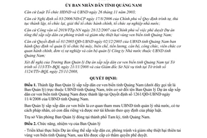 Quyết định 4050/QĐ-UBND 2008 thành lập BQL sắp xếp dân cư ven biển Quảng Nam