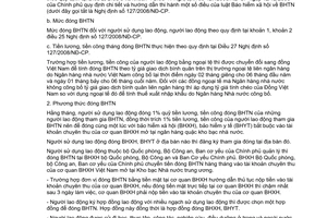 Công văn 18/BHXH-BT hướng dẫn thực hiện tạm thời thu bảo hiểm thất nghiệp từ ngày 01/01/2009 theo quy định tại Nghị định  127/2008/NĐ-CP