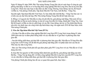 Thông báo 05/TB-VPCP kết luận của Phó Thủ tướng Hoàng Trung Hải