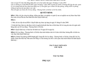 Quyết định 02/2009/QĐ-UBND quy định mức chi cho công tác phòng, chống mại dâm, cai nghiện và quản lý sau cai nghiện ma tuý trên địa bàn Đà Nẵng