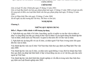 Nghị định 02/2009/NĐ-CP tổ chức hoạt động Thư viện tư nhân có phục vụ cộng đồng