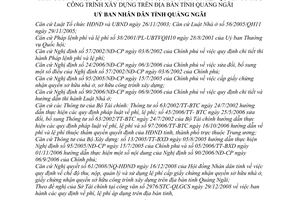 Quyết định 07/2009/QĐ-UBND  chế độ thu nộp quản lý sử dụng lệ