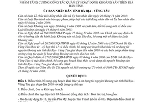 Quyết định 02/2009/QĐ-UBND điều chỉnh quy hoạch khai thác và sử dụng tài nguyên,