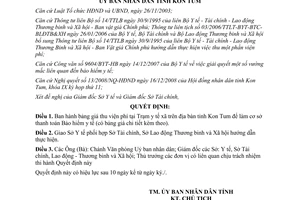 Quyết định 03/2009/QĐ-UBND bảng giá viện phí tại trạm y tế xã