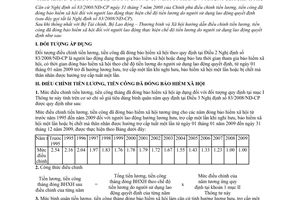 Thông tư 01/2009/TT-BLĐTBXH định mức điều chỉnh tiền lương tiền công đóng bảo hiểm xã hội người lao động sử dụng hướng dẫn nghị định 83/2008/NĐ-CP